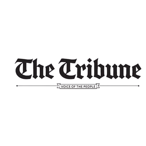 The Tribune logo with Voice of the People tagline